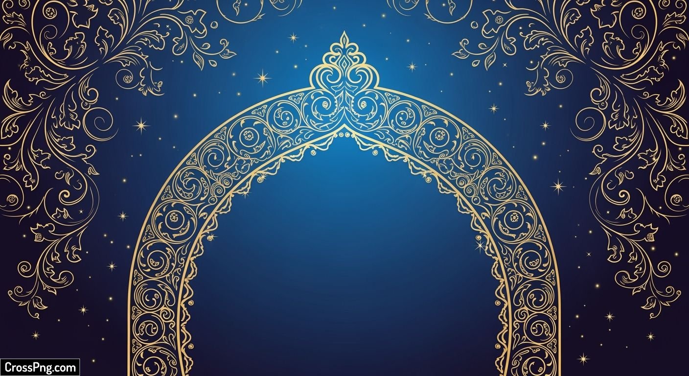 Blue devotional background image