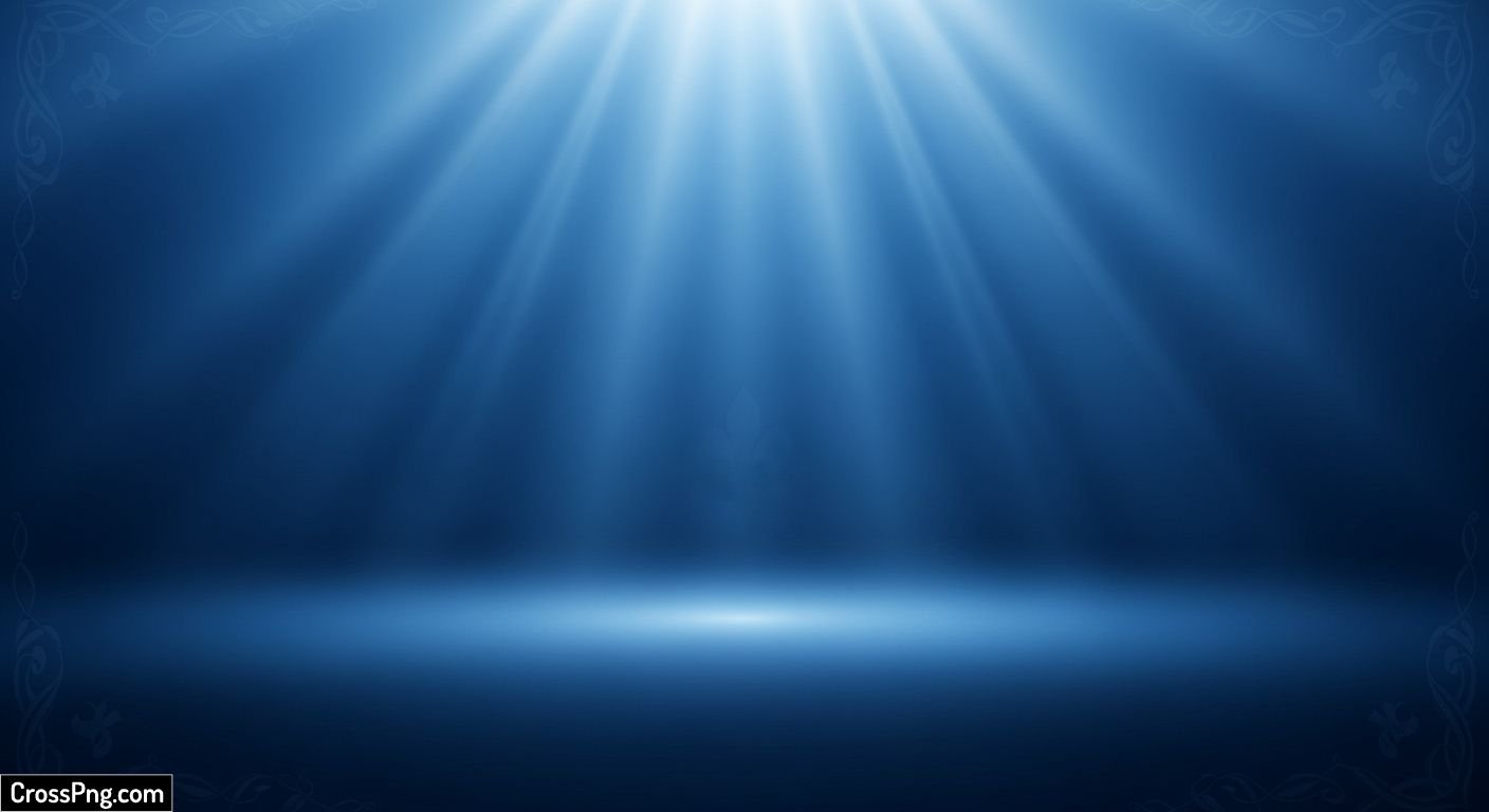 Blue devotional background image