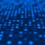 Blue dots background image 3