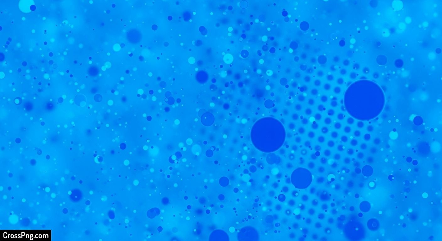 Blue dots background image