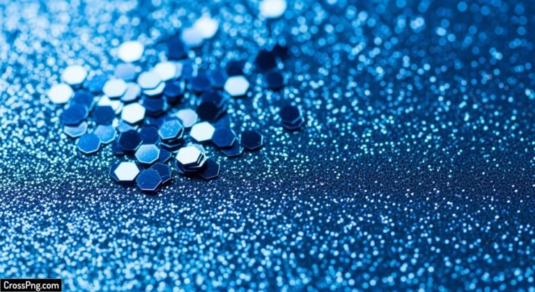 Blue glitter background image 2