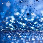 Blue glitter background image 3