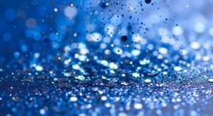 Blue glitter background image 3