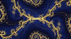 Blue gold background image 2