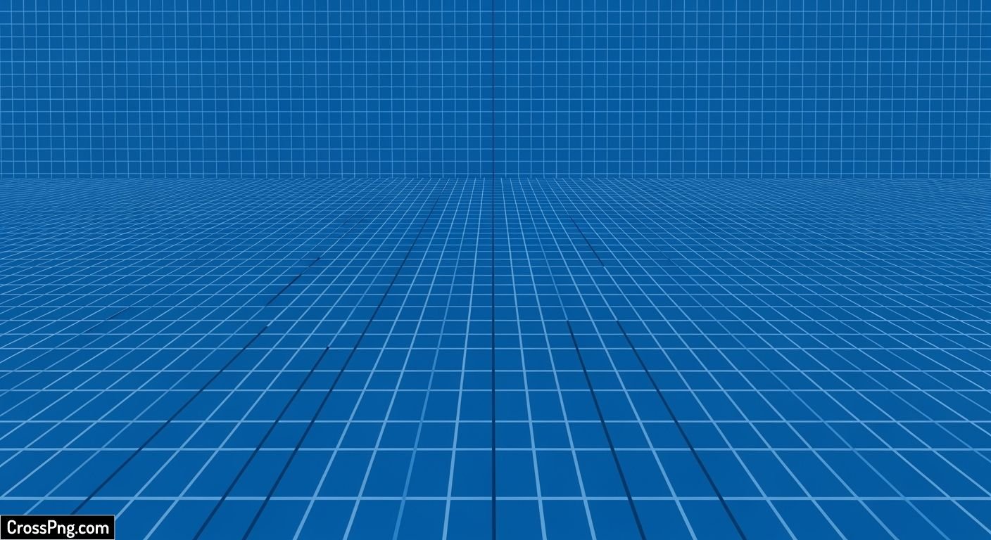 Blue grid background image