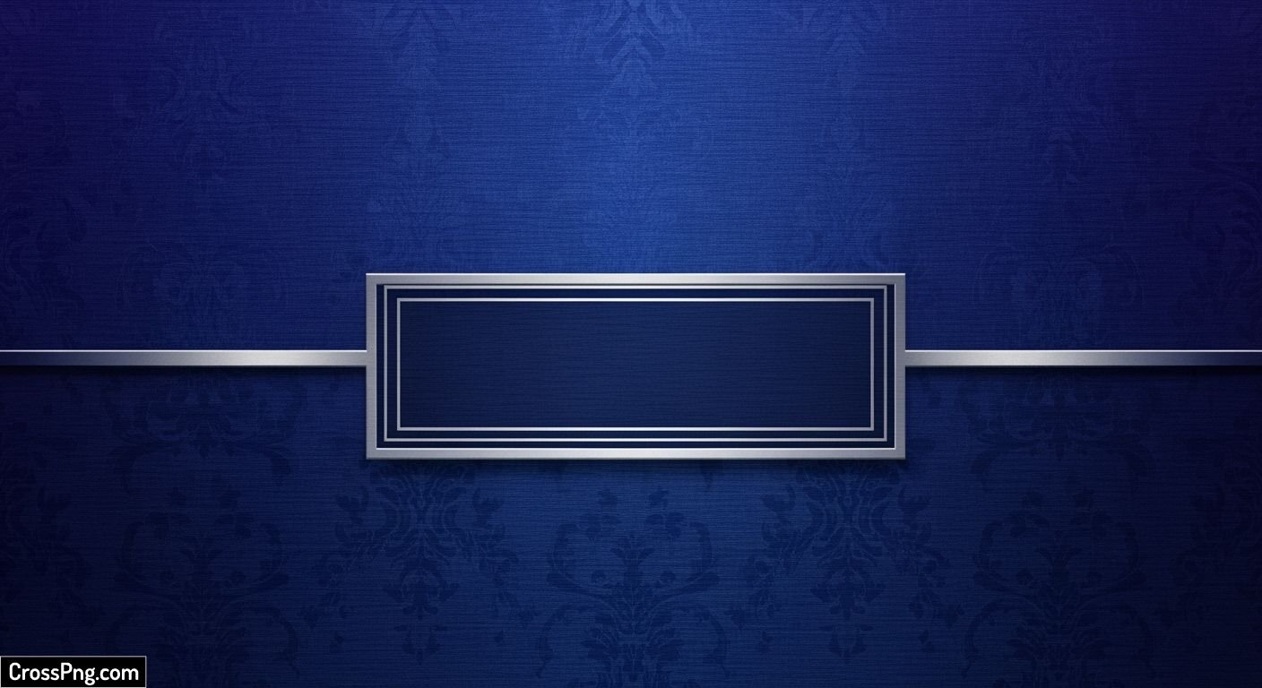 Blue invitation background image