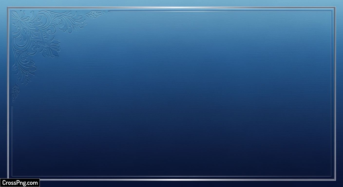 Blue invitation card background image 2