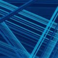 Blue line background image