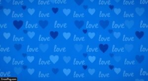 Blue love background image 3