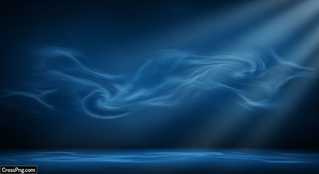 Blue movie background video image