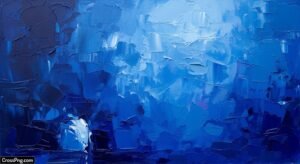 Blue oil painting background image