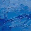 Blue oil painting background