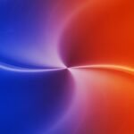 Blue orange background image