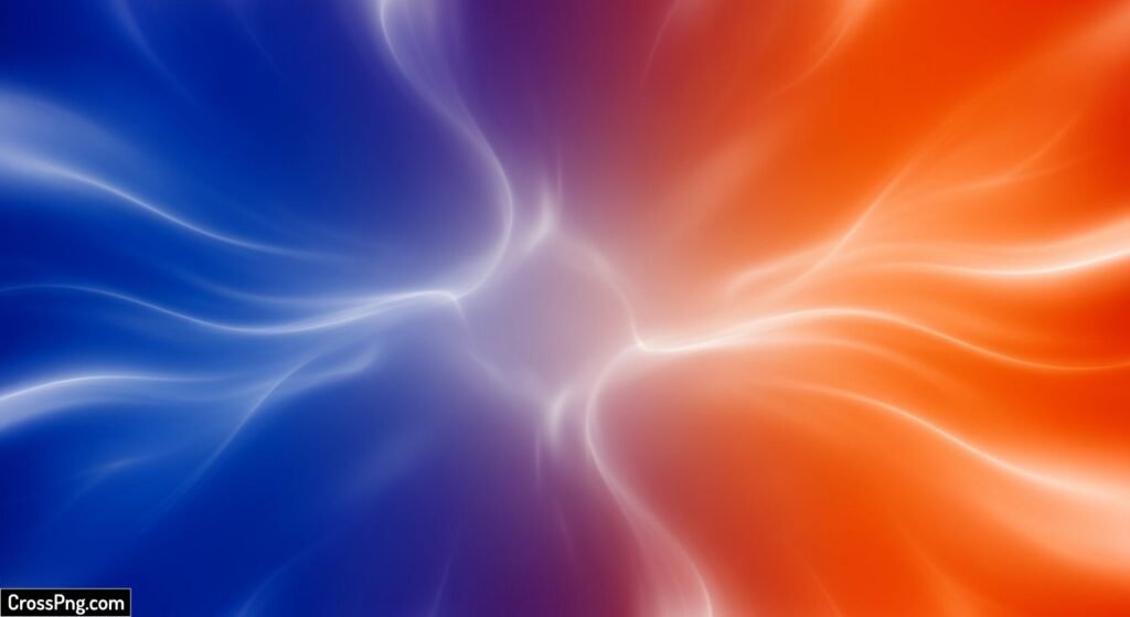 Blue orange background image 3