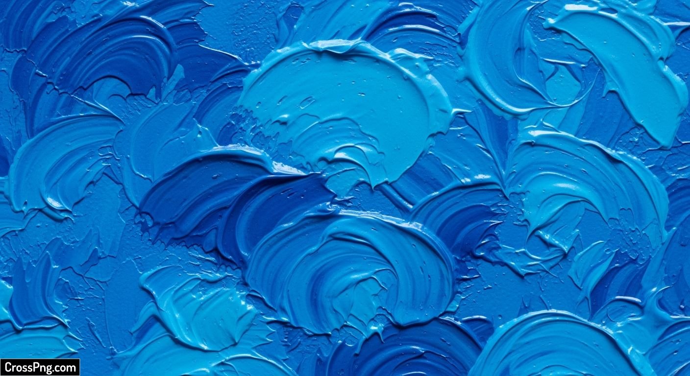 Blue paint background image 2