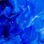 Blue paint background image 3