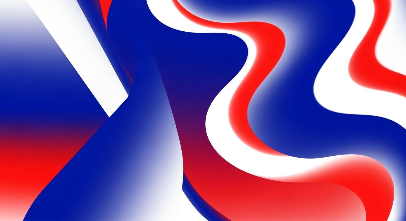 Blue red white background image 4