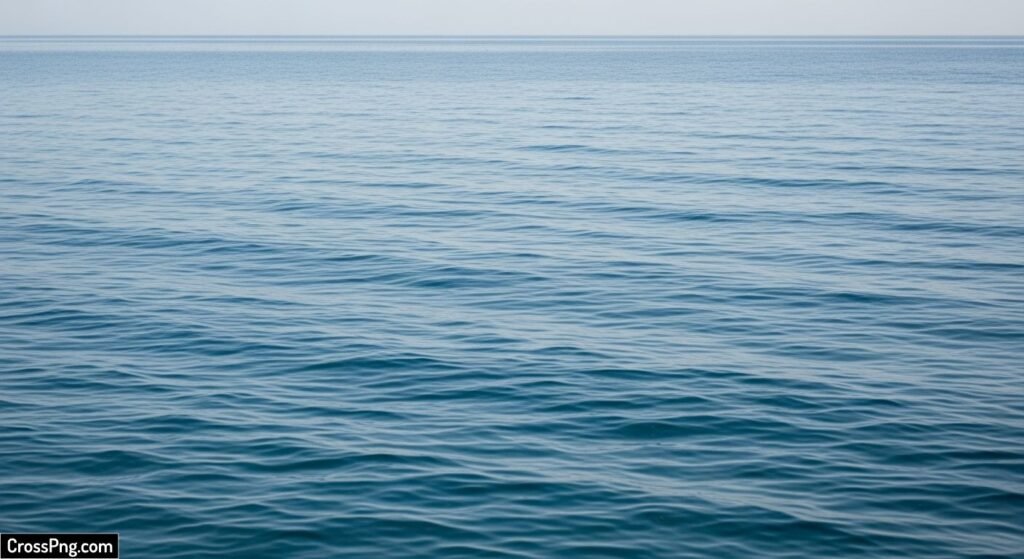 Blue sea background image