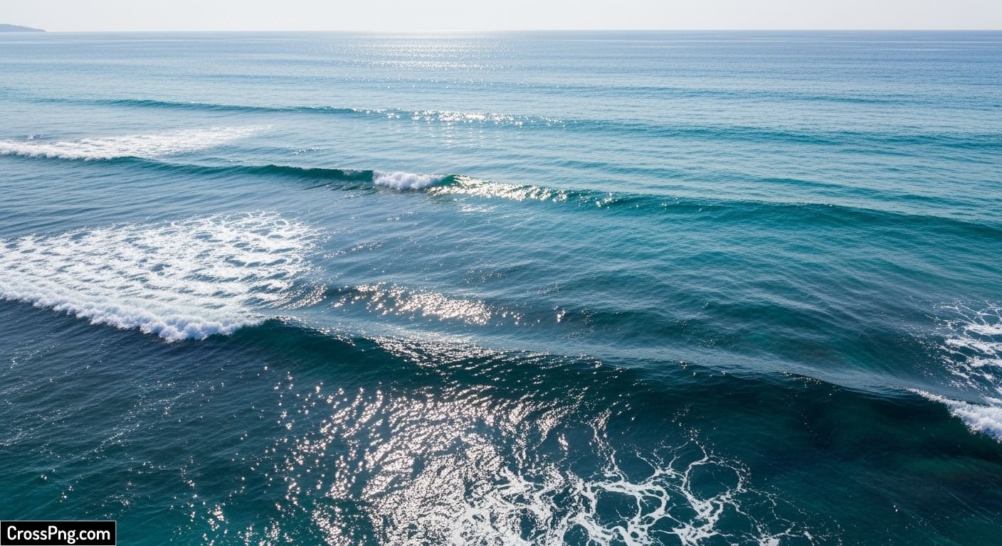 Blue sea background image 3