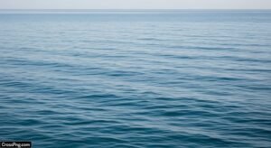 Blue sea background image