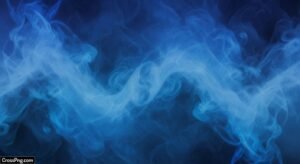 Blue smoke background image