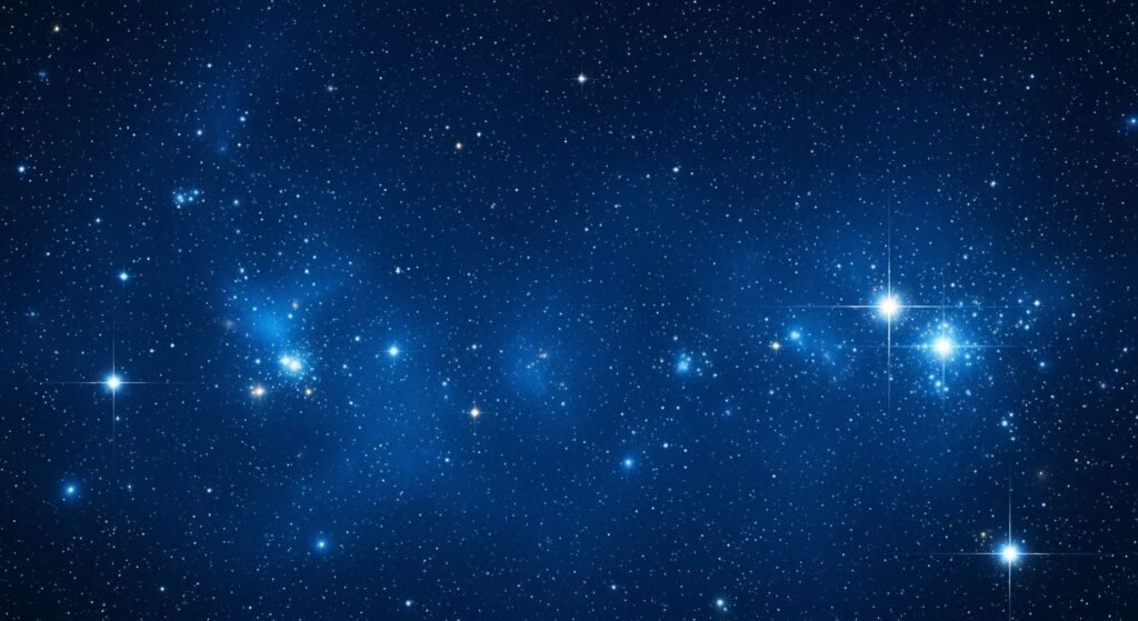 Blue star background image