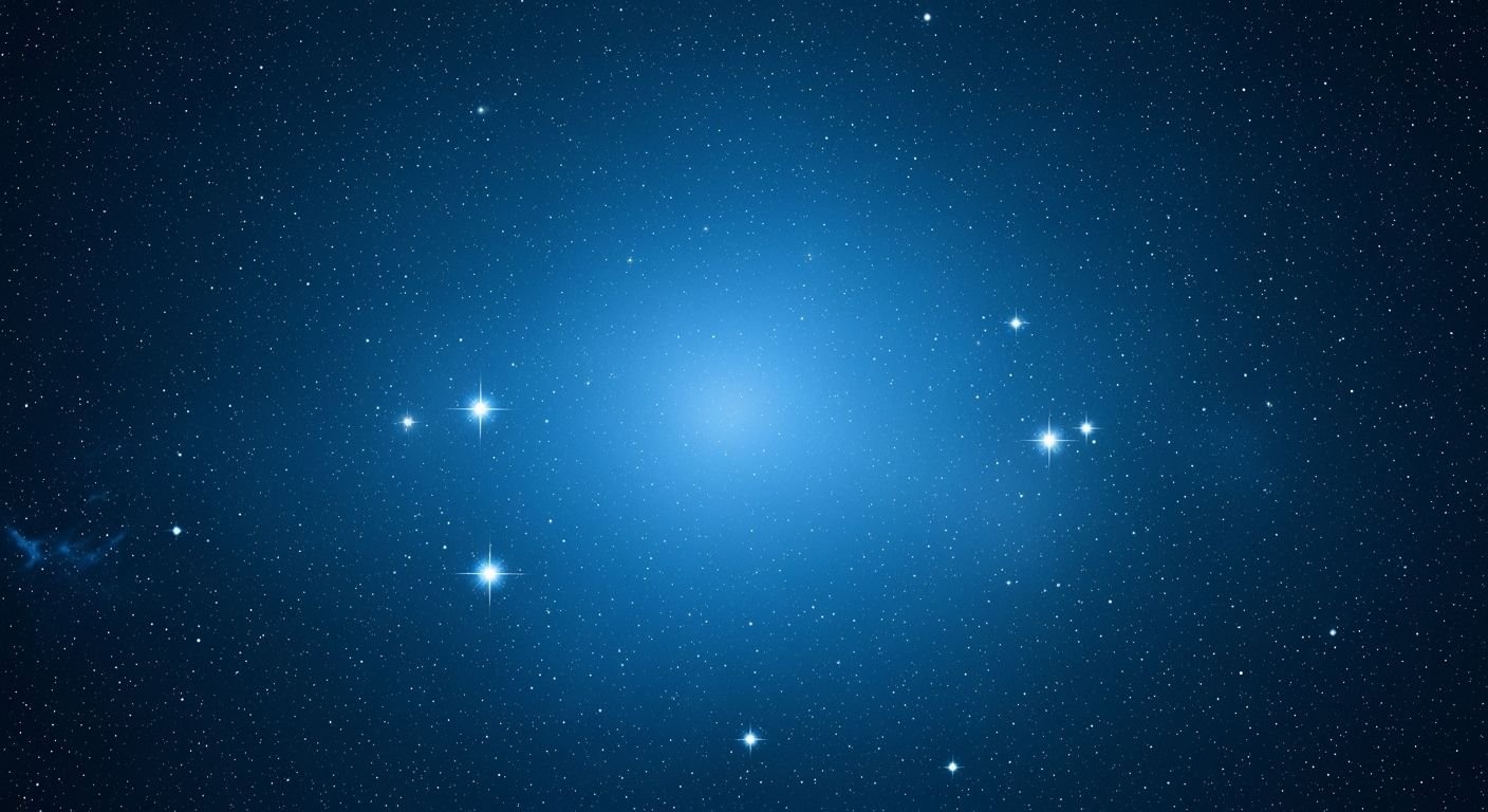 Blue star background image 2