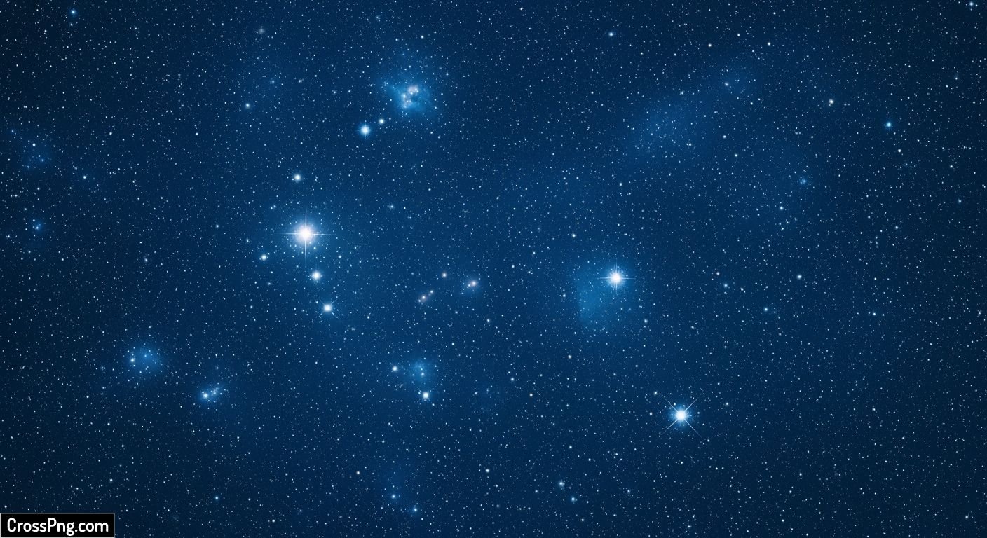 Blue star background image 2