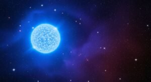 Blue star background image 3
