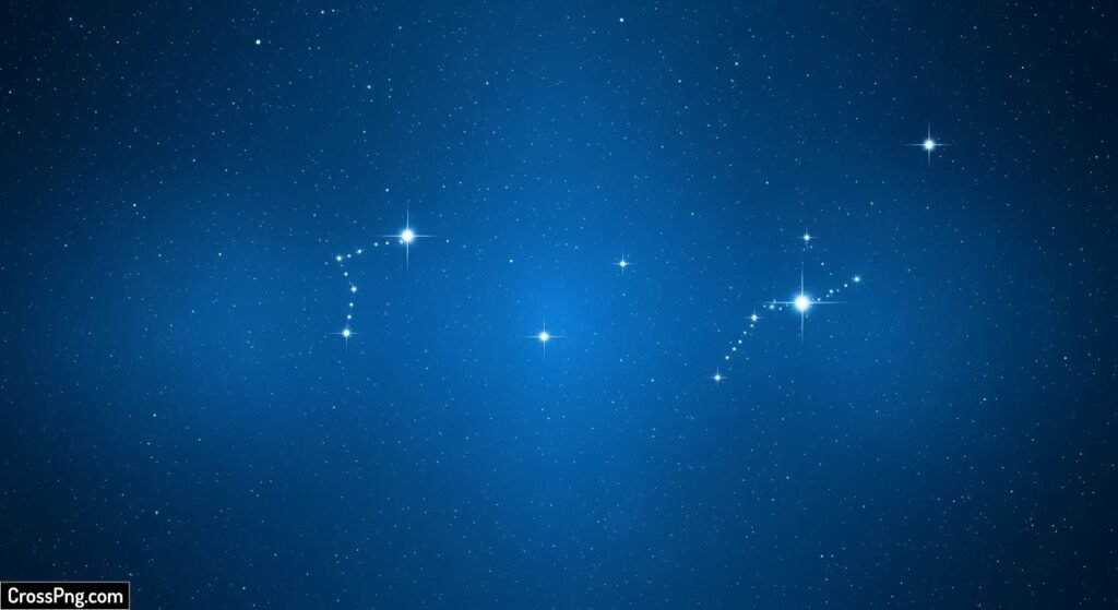 Blue star background image 3