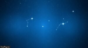Blue star background image 3