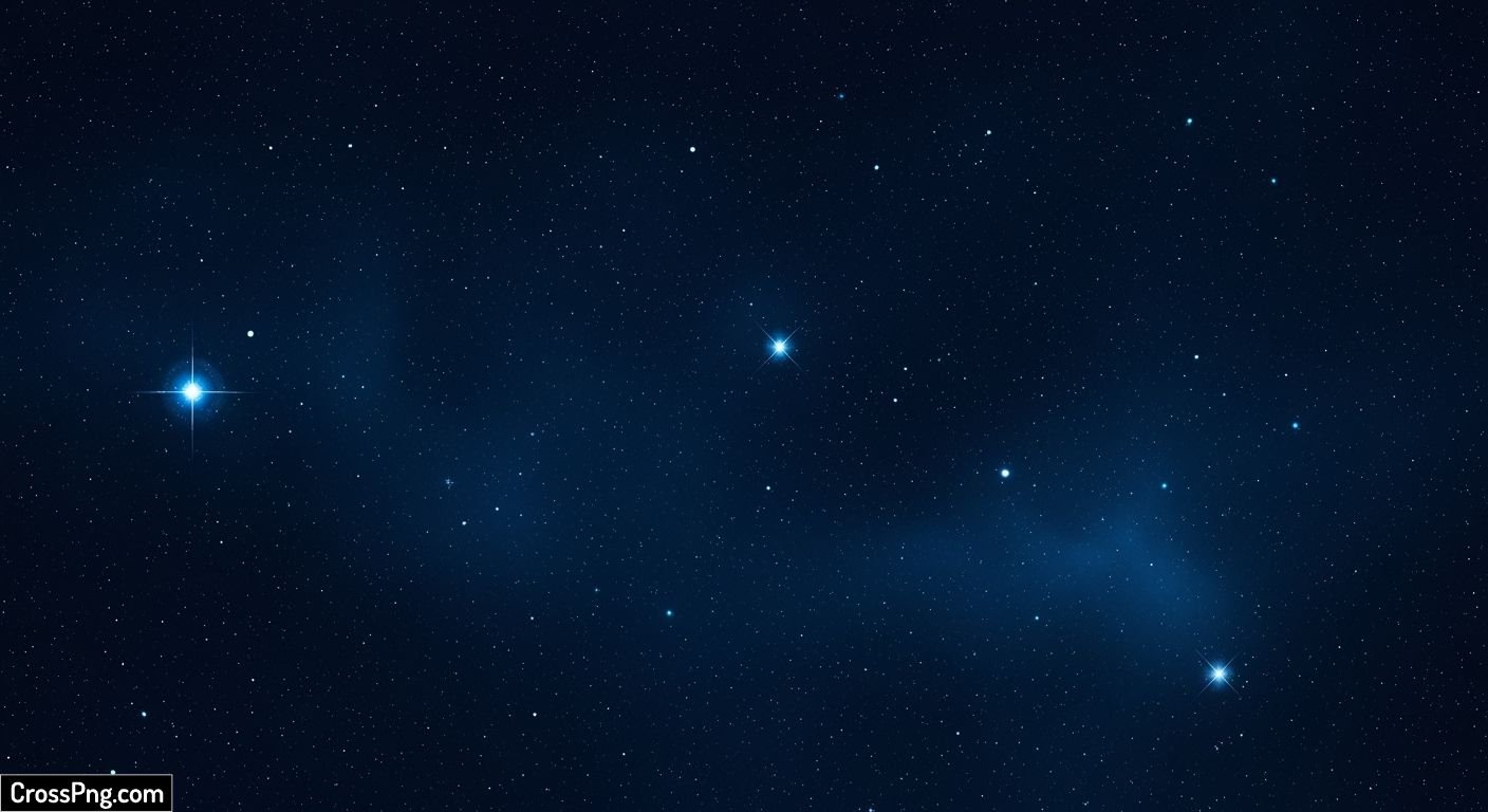 Blue star background image