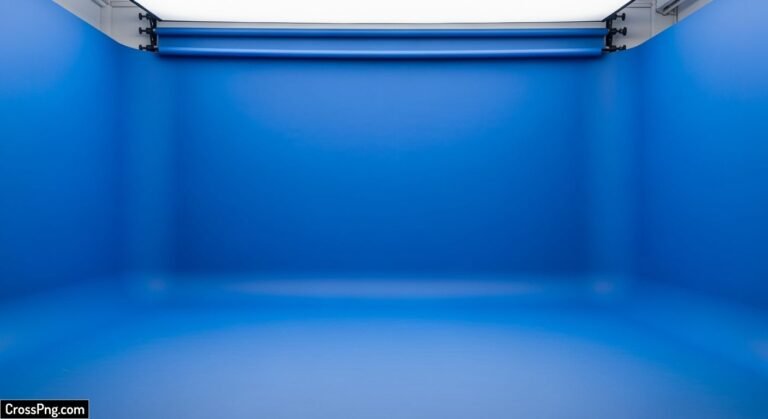 Blue studio background image