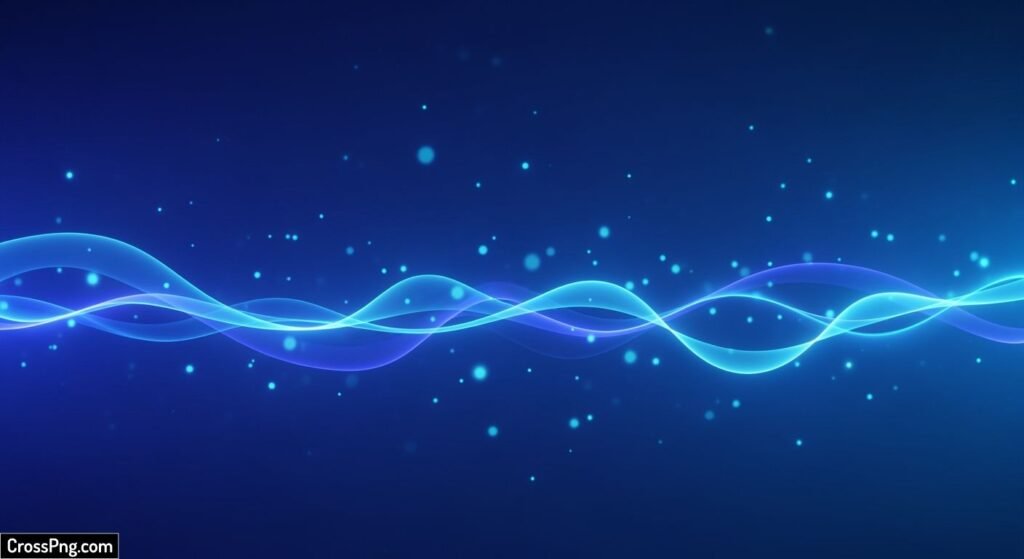 Blue video background image
