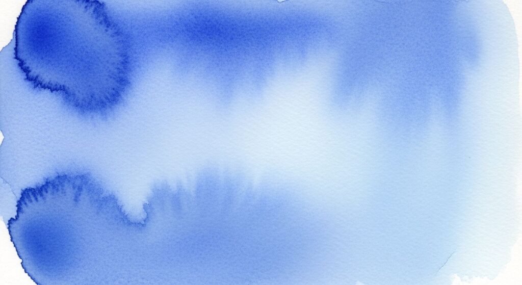 Blue watercolor background image 2