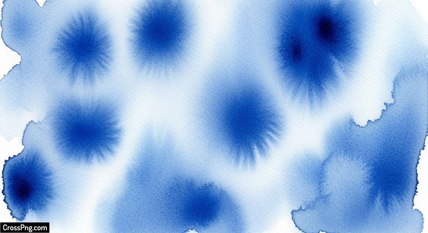 Blue watercolor background image