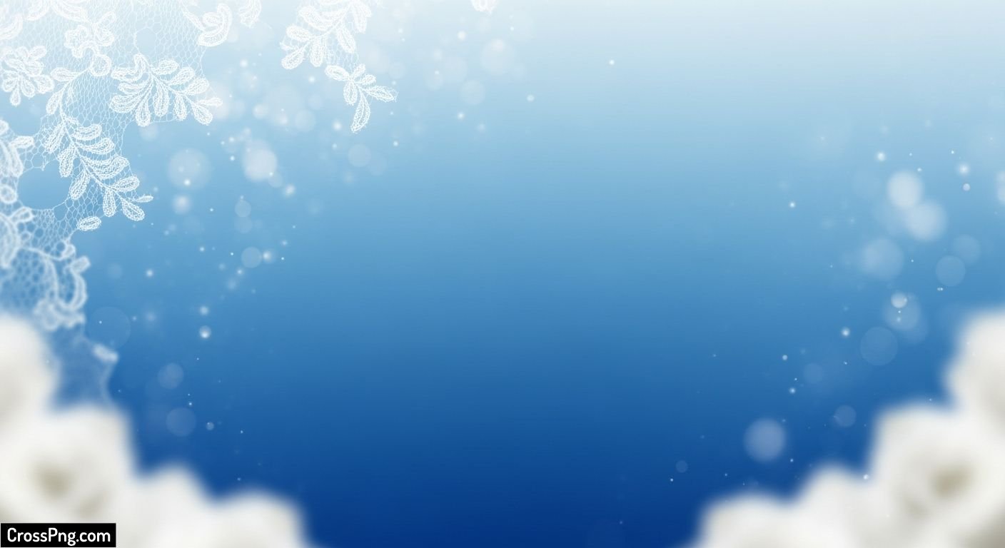 Blue wedding background image