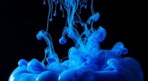 Blue with black background image 2