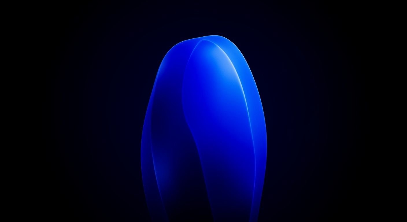 Blue with black background image