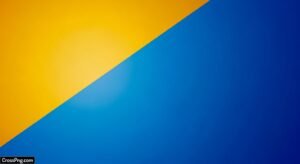 Blue yellow background image 2