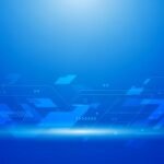 Blue youtube thumbnail background image 3