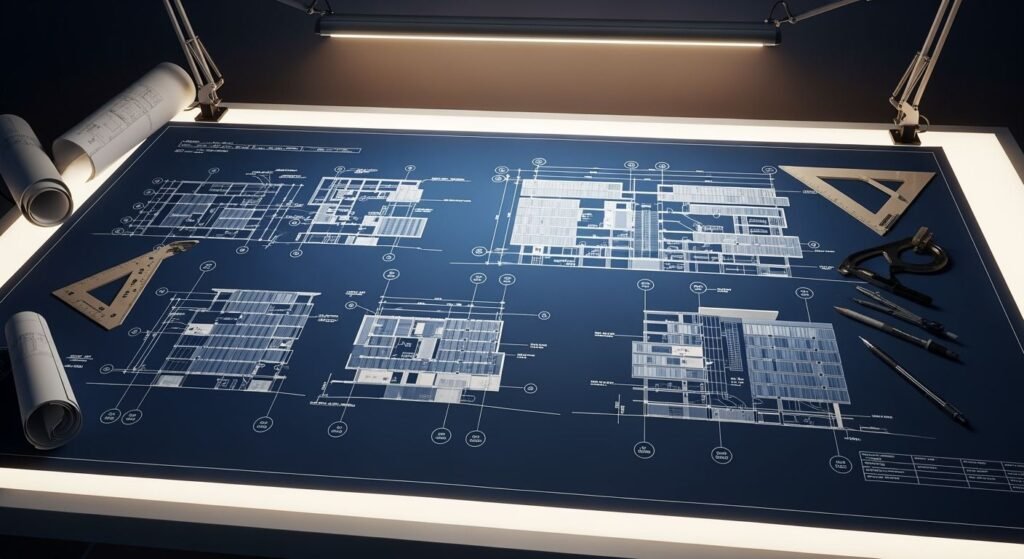 Blueprint background image