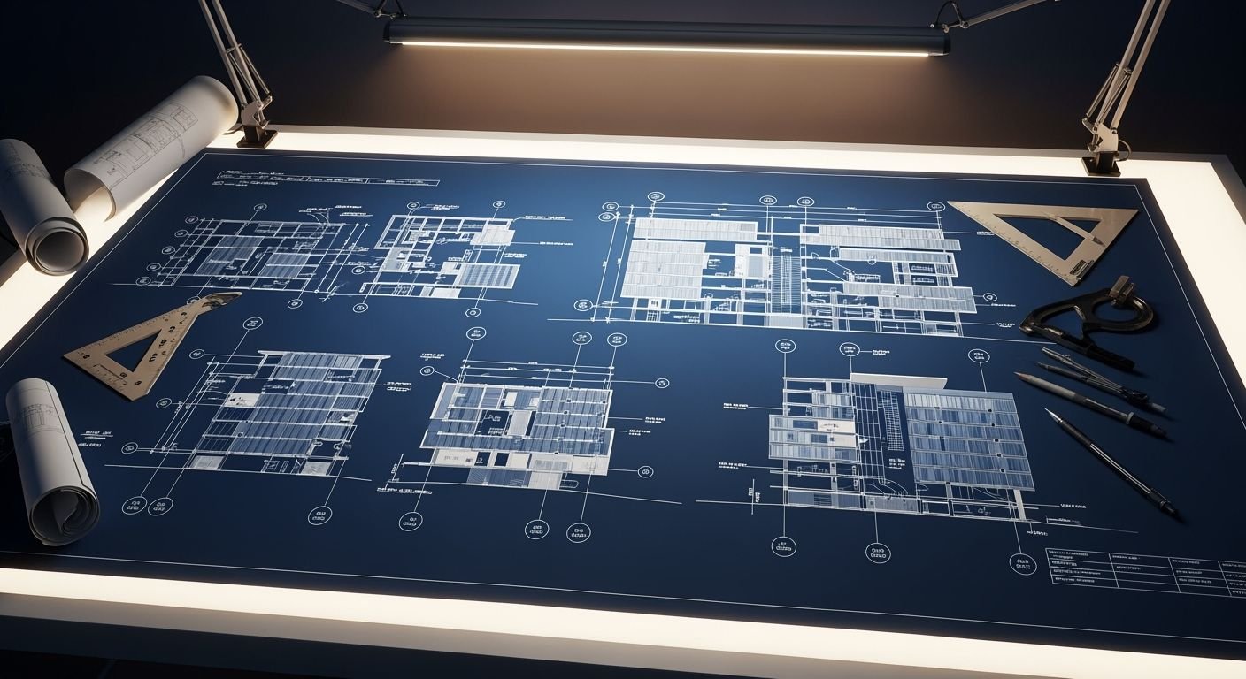 Blueprint background image