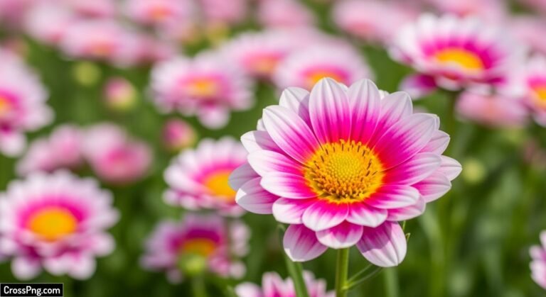 Blur flower background image 3