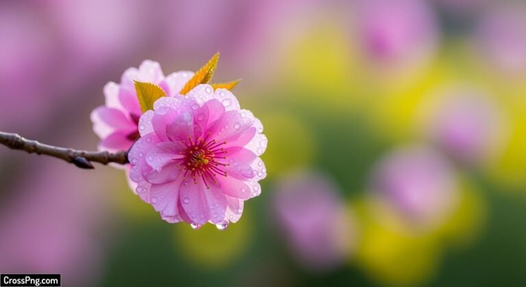 Blur flower background image
