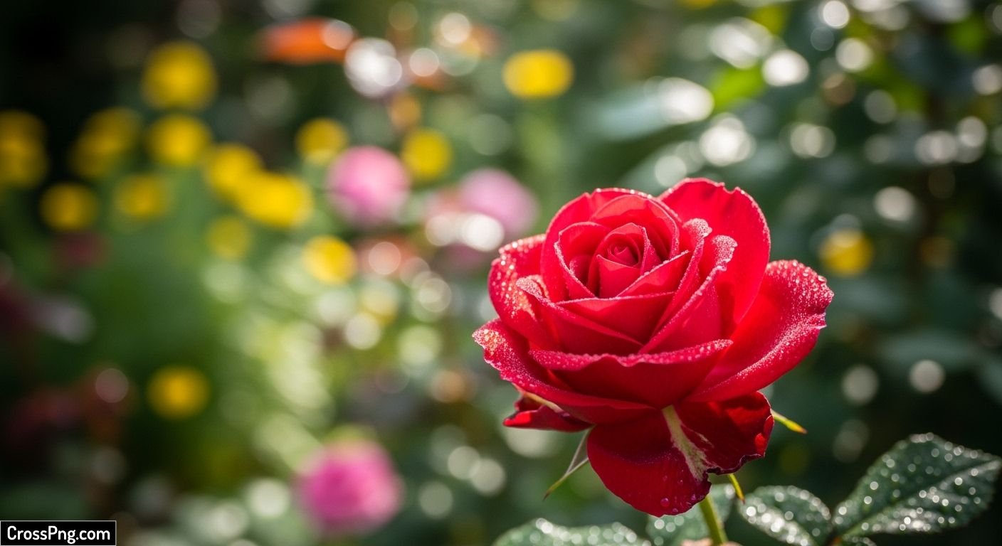 Blur garden background hd image