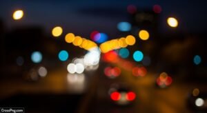 Blur night background image 3