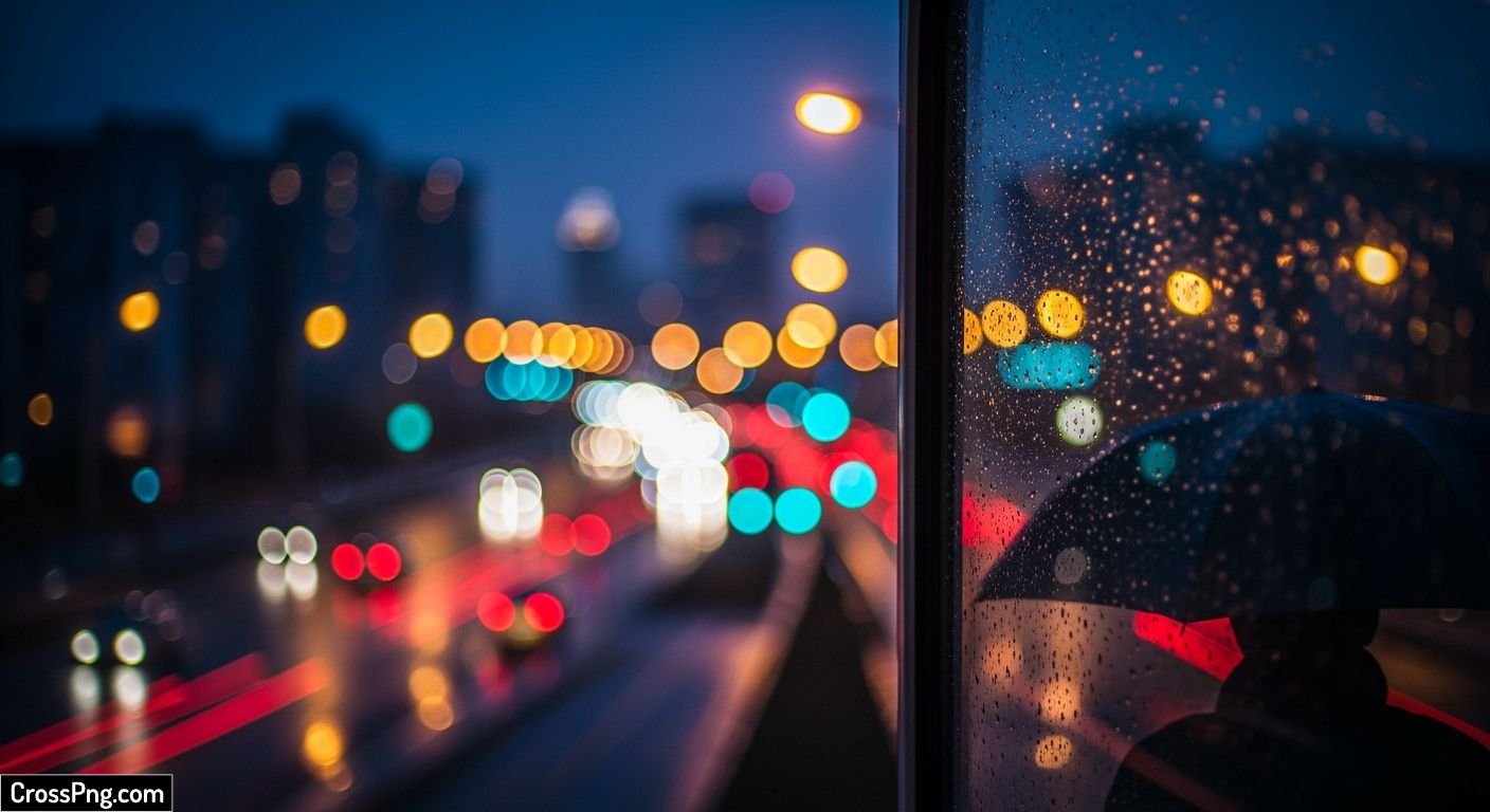 Blur night background image