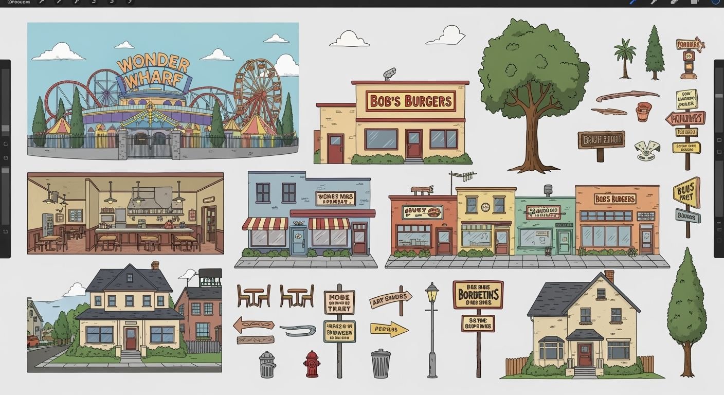 Bobs burgers background assets image 3