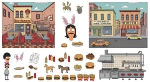 Bobs burgers background assets image